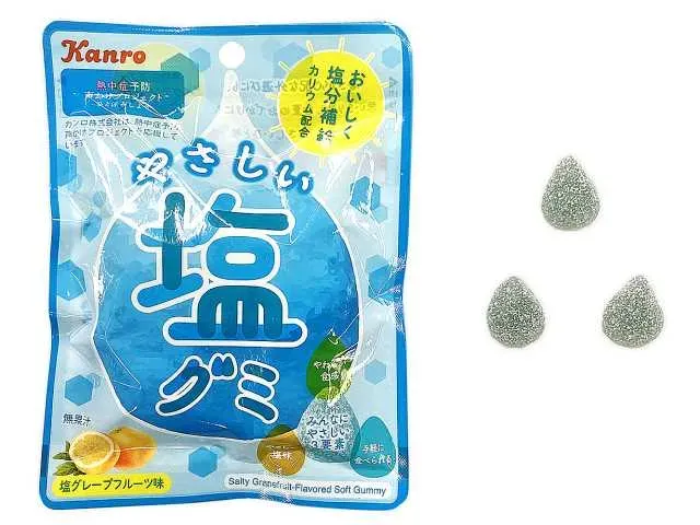 カンロ やさしい塩グミ 塩グレープフルーツ味