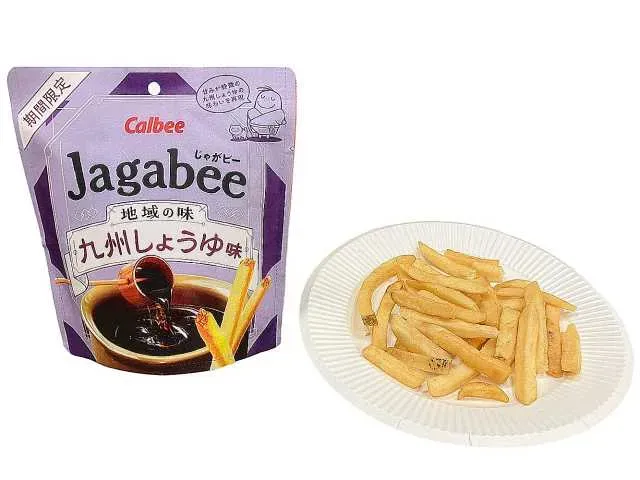 CALBEE Jagabee Kyushu Soy Sauce Flavor