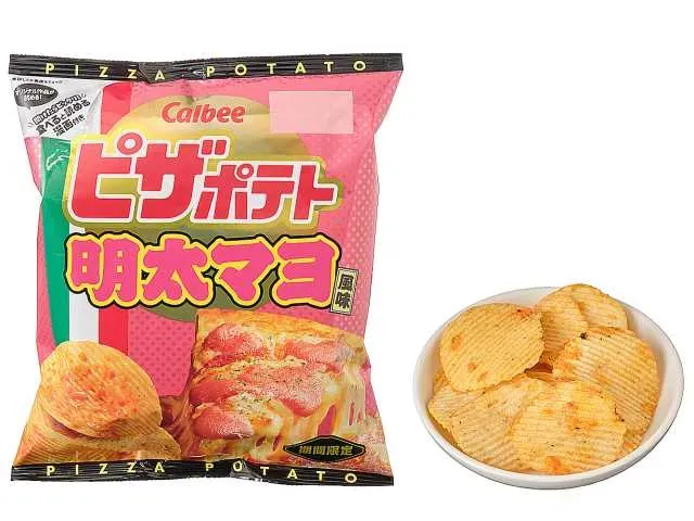 カルビー ピザポテト 明太マヨ風味