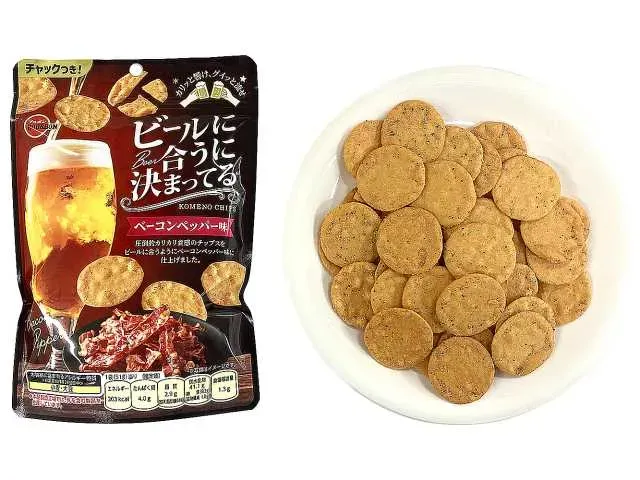 ブルボン ビールに合うに決まってるベーコンペッパー味