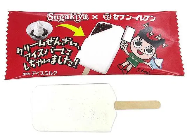 スガキヤ クリームぜんざい、アイスバーにしちゃいました!