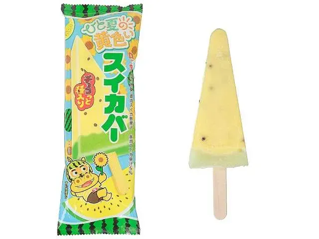 ロッテ ひと夏の黄色いスイカバー