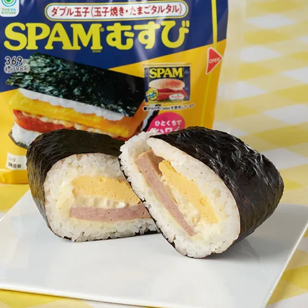 A Bite of Hawaiian Spirit! SPAM® Musubi Double Egg (Rolled Omelet & Egg Tartar)