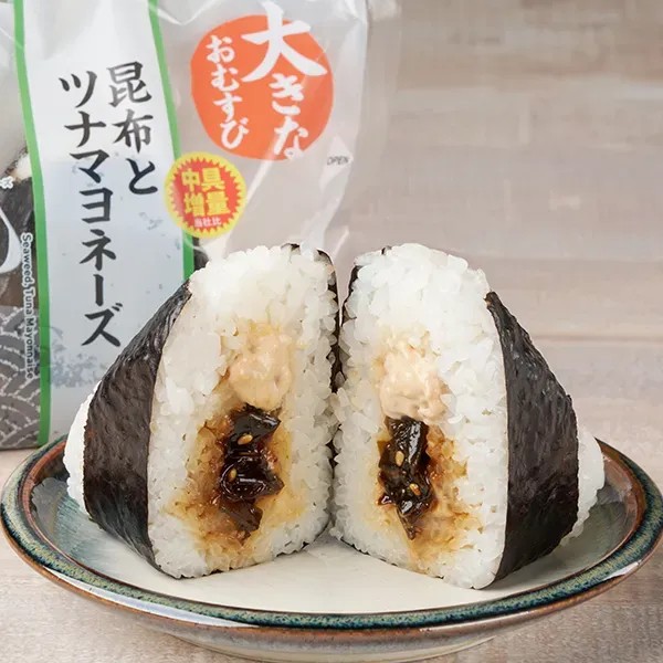 Extra Large Rice Ball Kelp and Tuna Mayonnaise