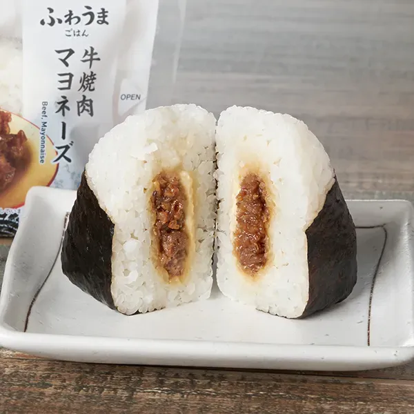 소고기 구이 마요네즈 주먹밥