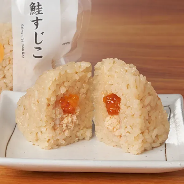鮭すじこおむすび