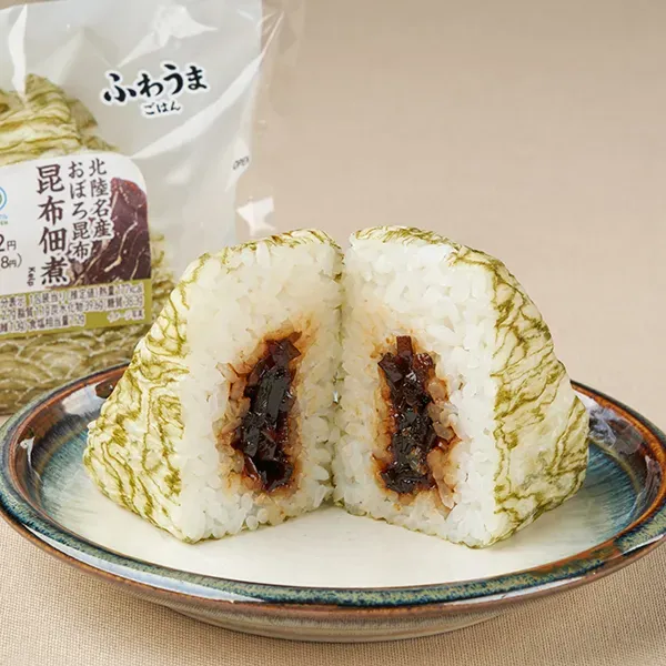 おぼろ昆布おむすび(昆布佃煮)