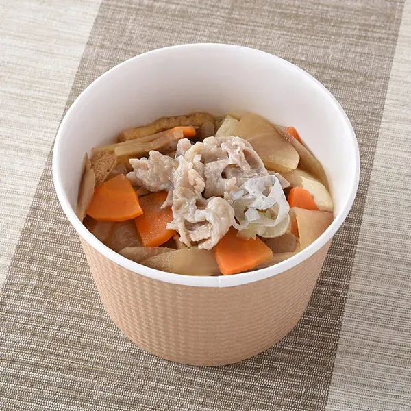 Chunky Pork and Vegetable Miso Soup