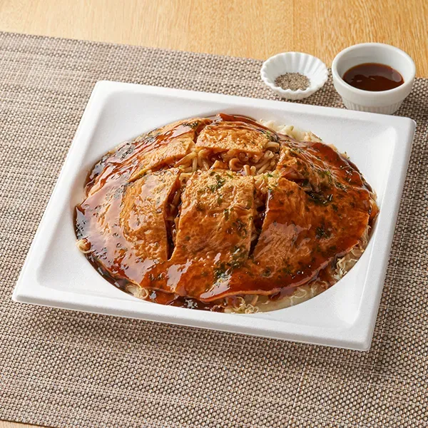 히로시마 오코노미야키 니쿠타마 소바