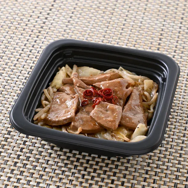 Pork Liver & Vegetables with Savory Soy Sauce
