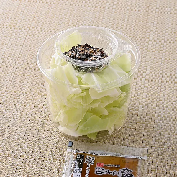 振って食べる!塩こんぶキャベツ
