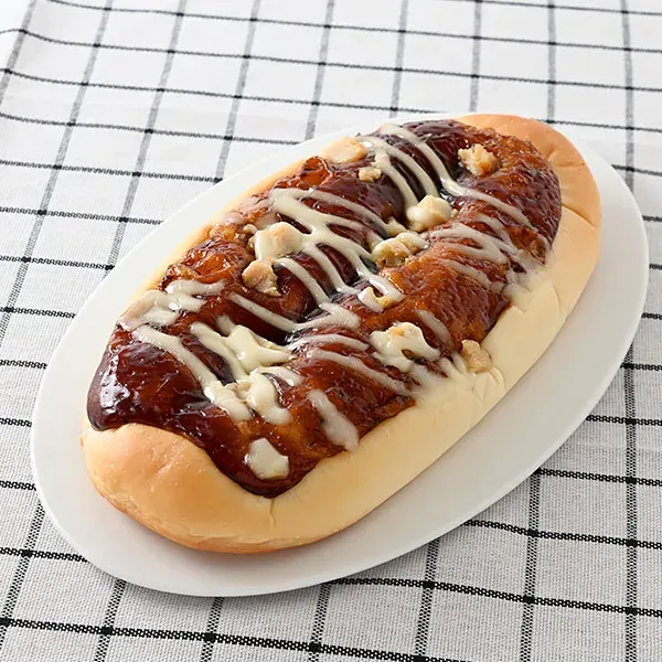Huge Bread (Teriyaki Mayonnaise Chicken)