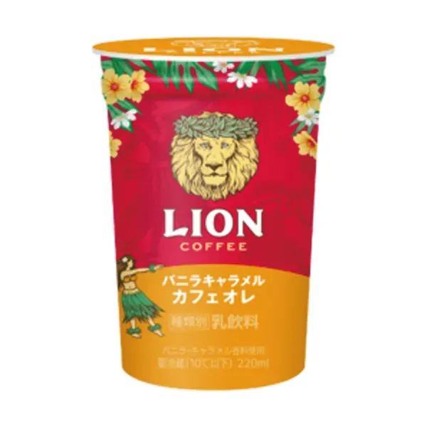A Bite of Hawaiian Spirit! LION COFFEE Vanilla Caramel Cafe au Lait