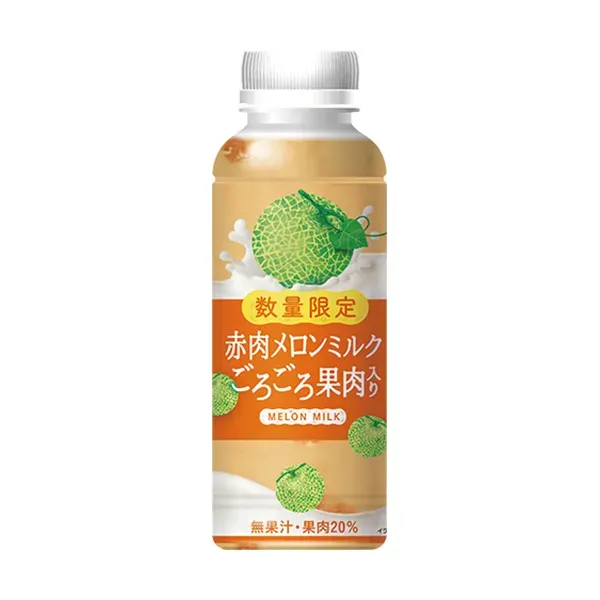 赤肉メロンミルク ごろごろ果肉入り