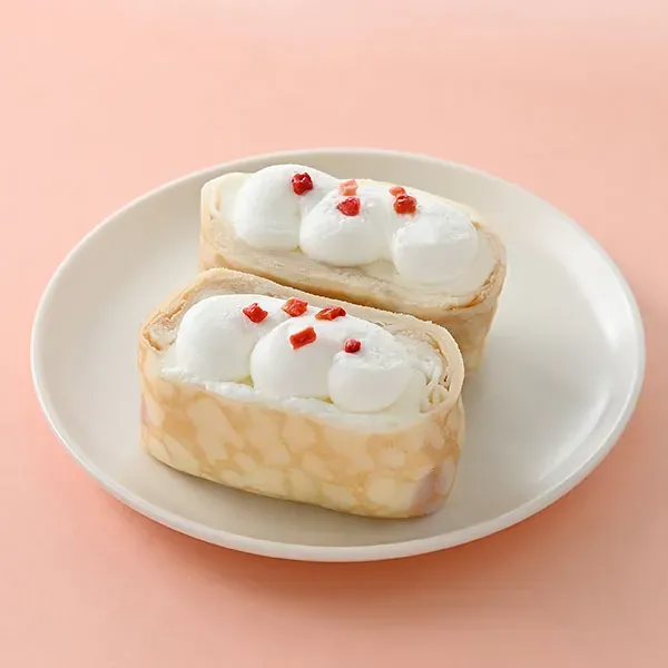 もちっと食感ミルクのクレープ