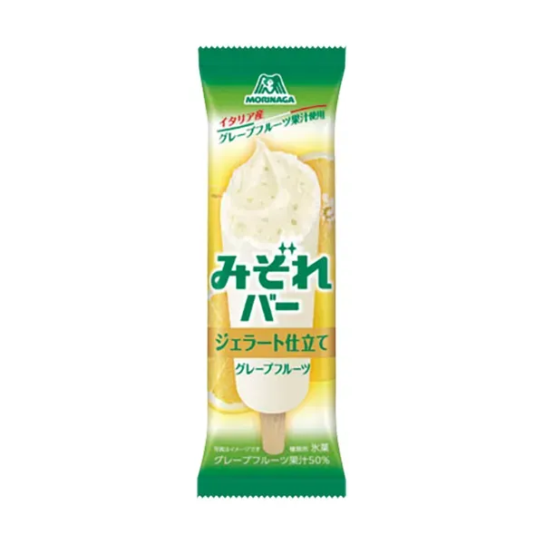森永製菓 みぞれバー ジェラート仕立てグレープフルーツ