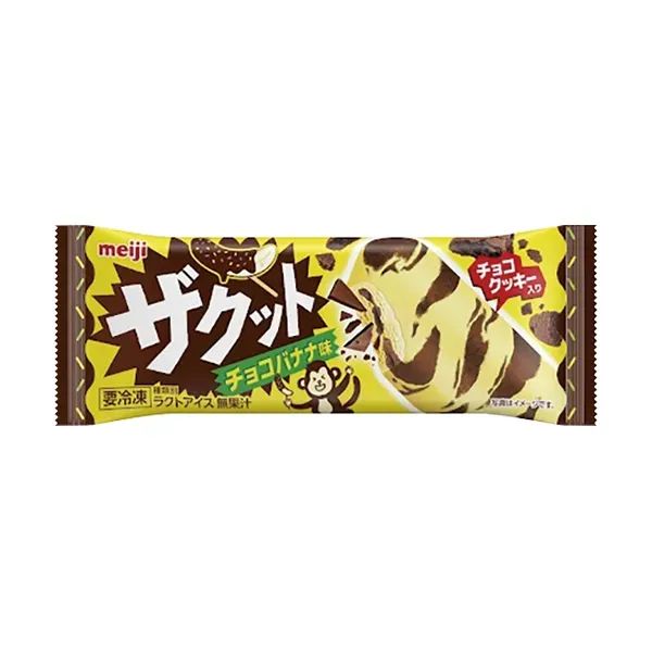 明治 ザクット チョコバナナ味