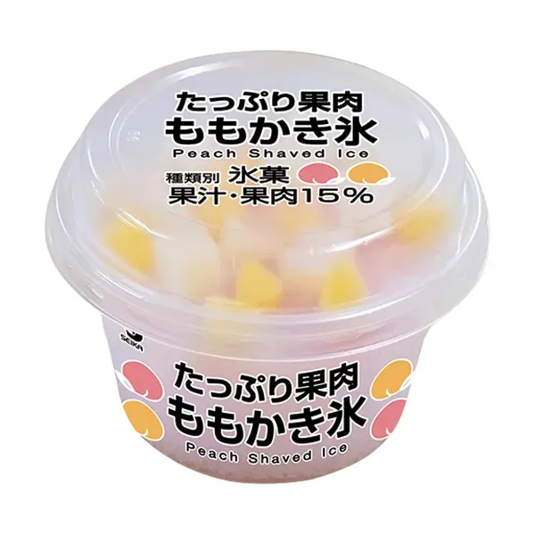 SEIKA Rich Peach Pulp Shaved Ice