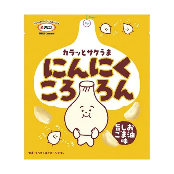 MARUESU Garlic Kororon Savory Salt and Sesame Oil Flavor
