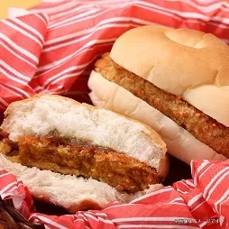 카레 멘치카츠 버거 카레 소스