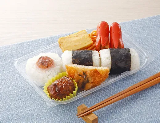 Rice Ball Bento (Made with Kishu Nanko Plums)