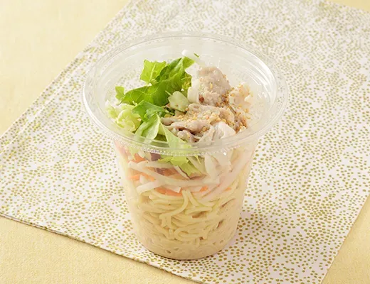 0秒パスタサラダ 豚しゃぶ