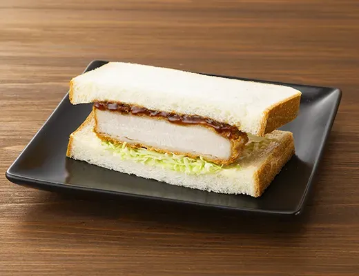 三元豚の厚切りロースカツサンド(1個)(とんかつ まい泉監修ソース使用)