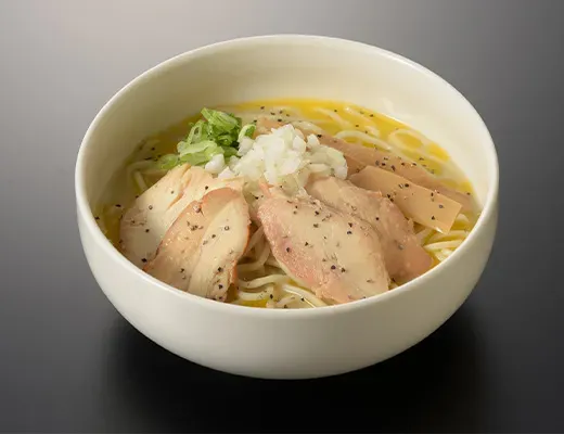 Menya Kumagai Supervised Chilled Rich Salt Chicken Soba