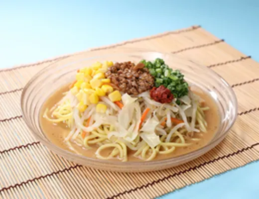 1食分の野菜が摂れる 冷たい信州味噌ラーメン