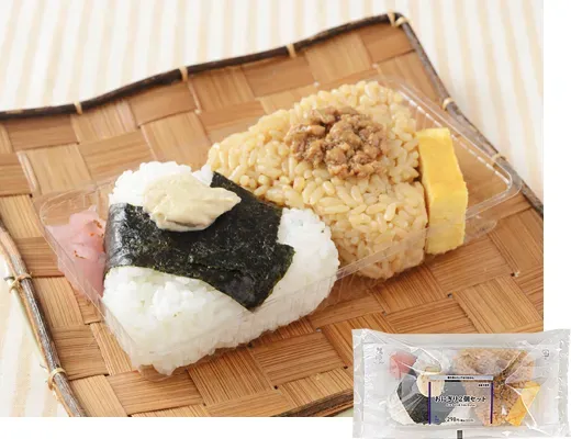 おにぎり2個セット(シーチキン®マヨネーズ・鶏そぼろ)