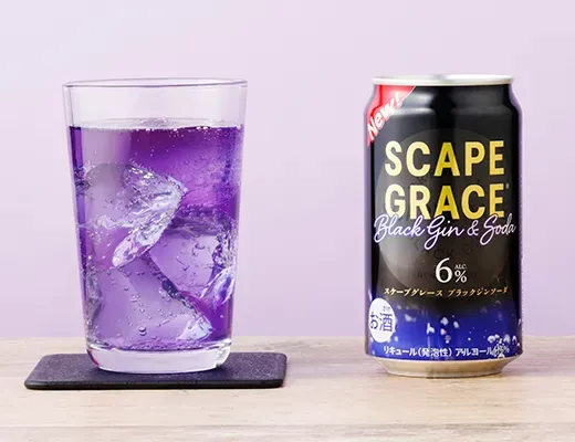 Scapegrace Black Gin Soda