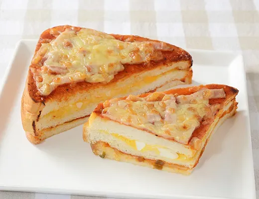 Gu! Bread Pizza Egg Toast