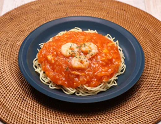 エスニック風海老チリ焼そば