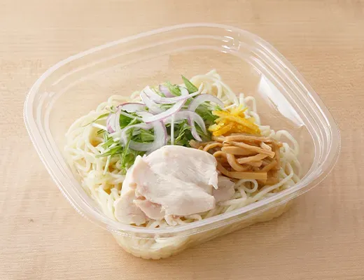 塩元帥監修 冷し貝だしラーメン