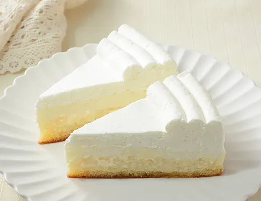 とろける白いミルクチーズケーキ 2個