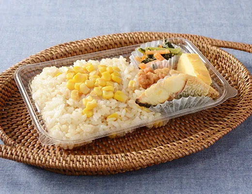 とうもろこしごはん弁当