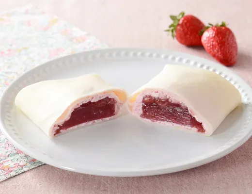 ぷるジュレいちごクレープ