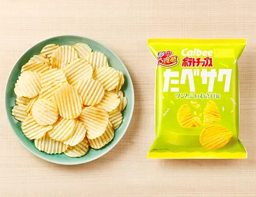 CALBEE Potato Chips Tabesaku (Wasabi Flavor)