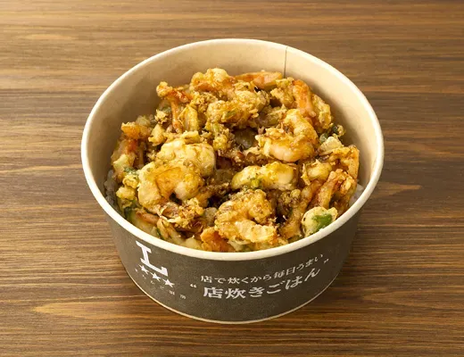 Seafood Kakiage Tempura Bowl