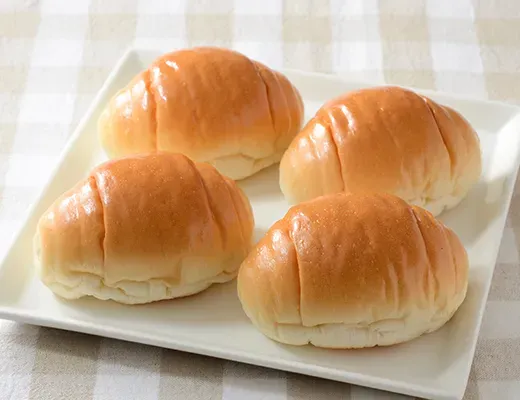 国産小麦のバターロール 4個入