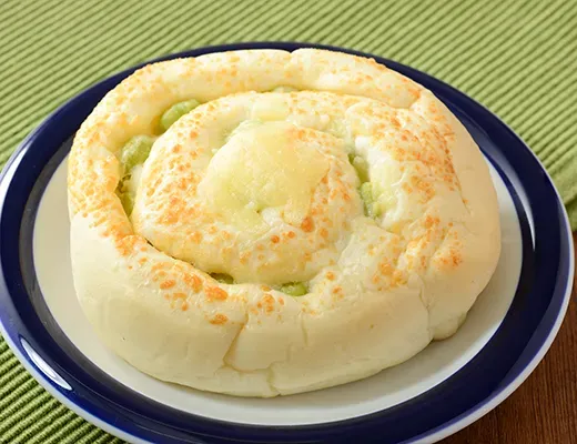 枝豆とチーズのパン