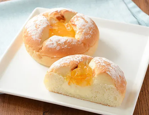 オレンジ&クリームチーズパン