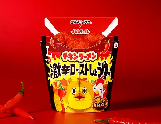 카라아게쿤 치킨라멘 초매운 로스트 간장맛