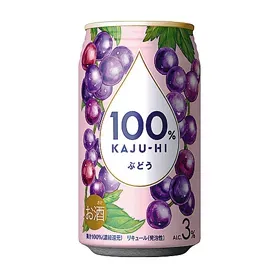 100% Kajuhigh Grape 340ml