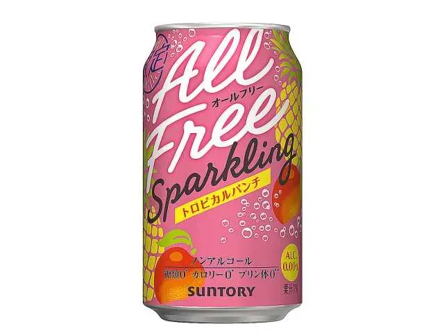 ALL-FREE 스파클링 트로피컬 펀치 350ml
