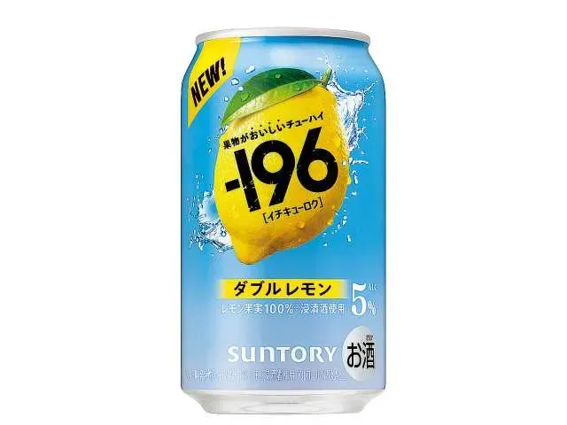 SUNTORY -196 Double Lemon 350ml