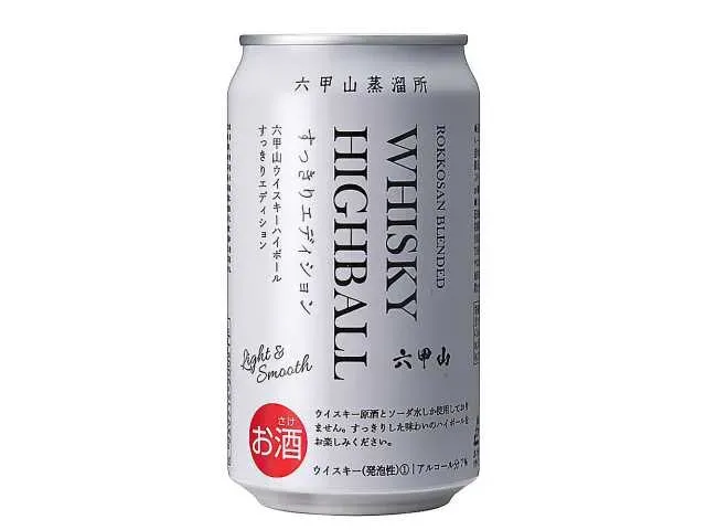 Rokkosan Whisky Highball Refreshing Edition 350ml