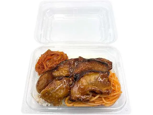 甘辛ダレで食べる豚とろ弁当