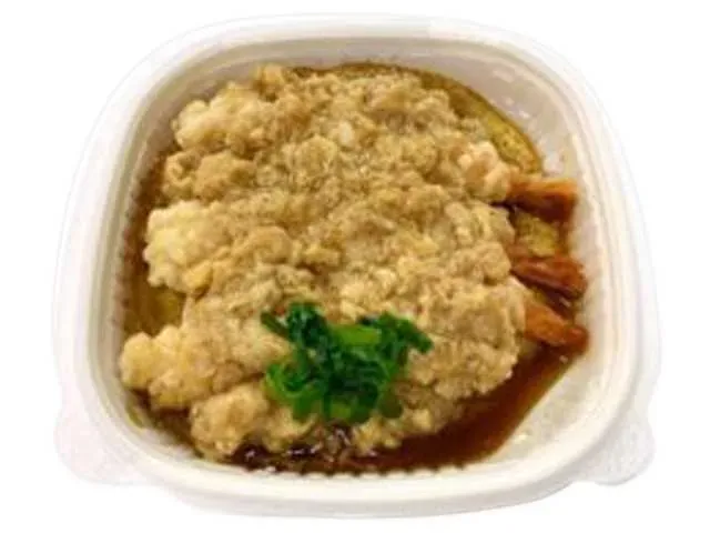 Shrimp Tempura and Egg Rice Bowl