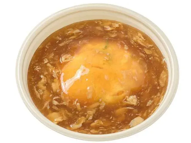 Chinatown Style Savory Tenshinhan Crab Omelet Rice with Extra Starchy Sauce